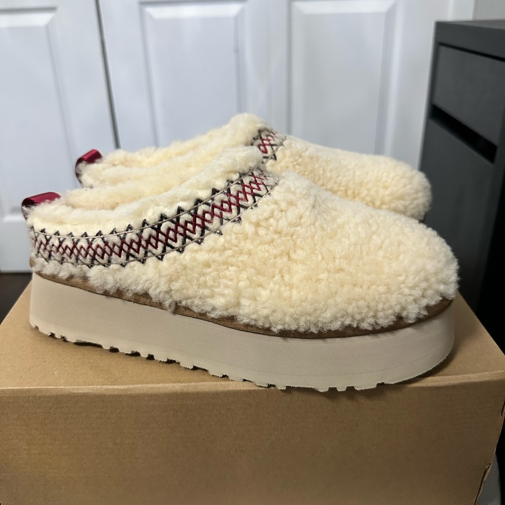 Cozy Cream Slip-On Women's Shoes